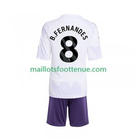 Maillot/Tenue Manchester United Bruno Fernandes 8 Enfant Exterieur 2025/2026